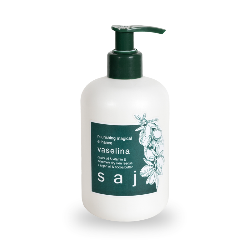 وازلین حاوی روغن کرچک و کره کاکائو